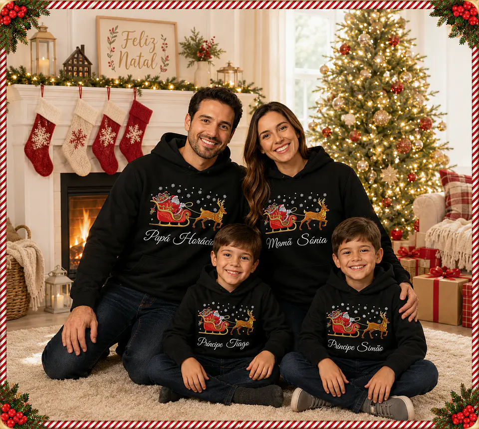 Sweat de Natal Rena 1