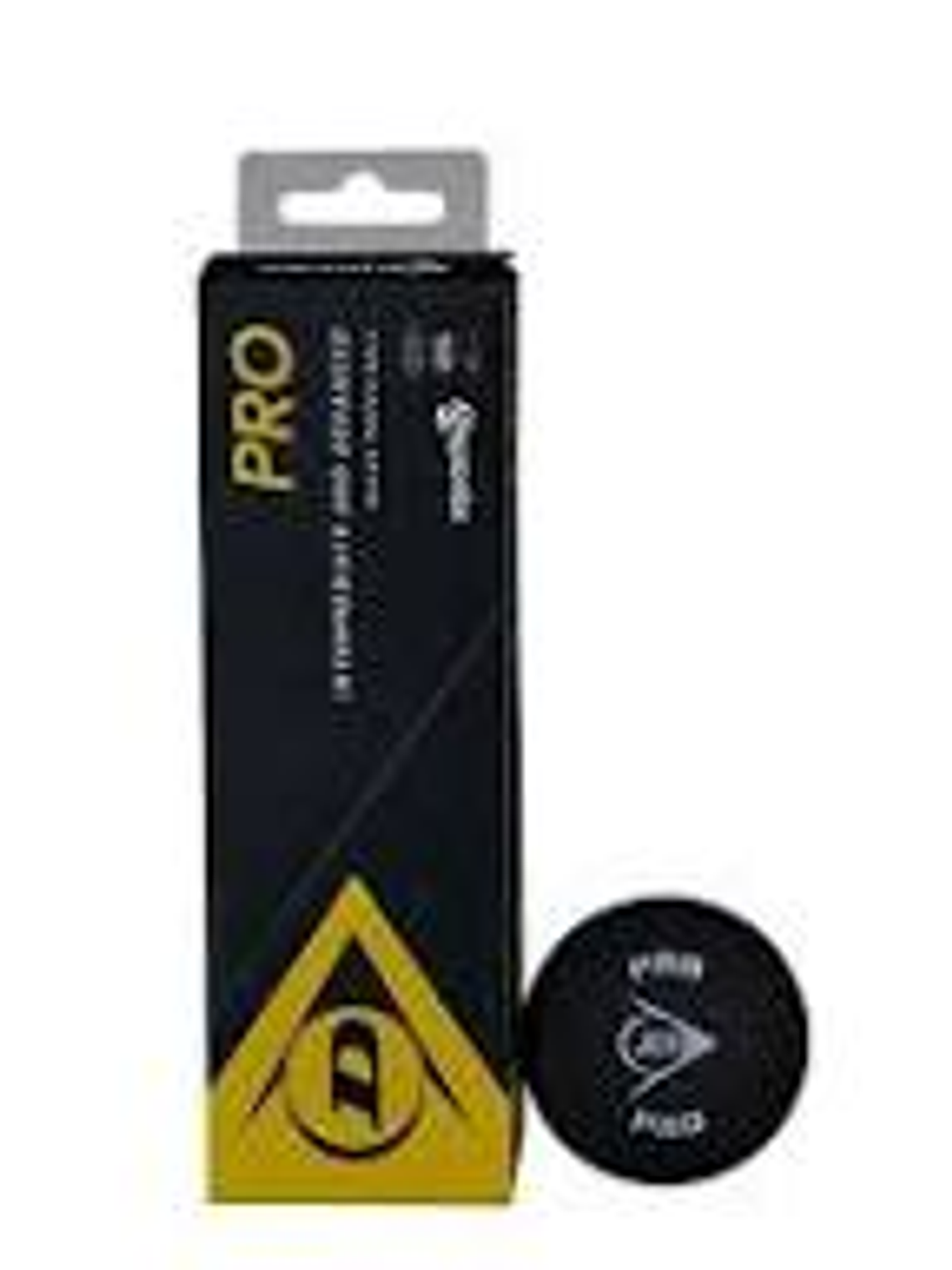 Squash Ball 57 Dunlop Pro (Blister 3un) 1