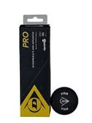 Squash Ball 57 Dunlop Pro (Blister 3un)