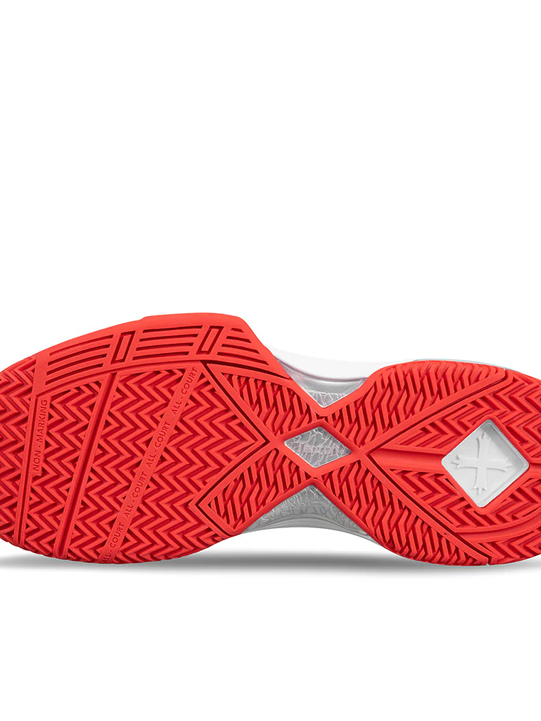 Teuton All Court-AC1 Sneakers - Red, White and Black 4