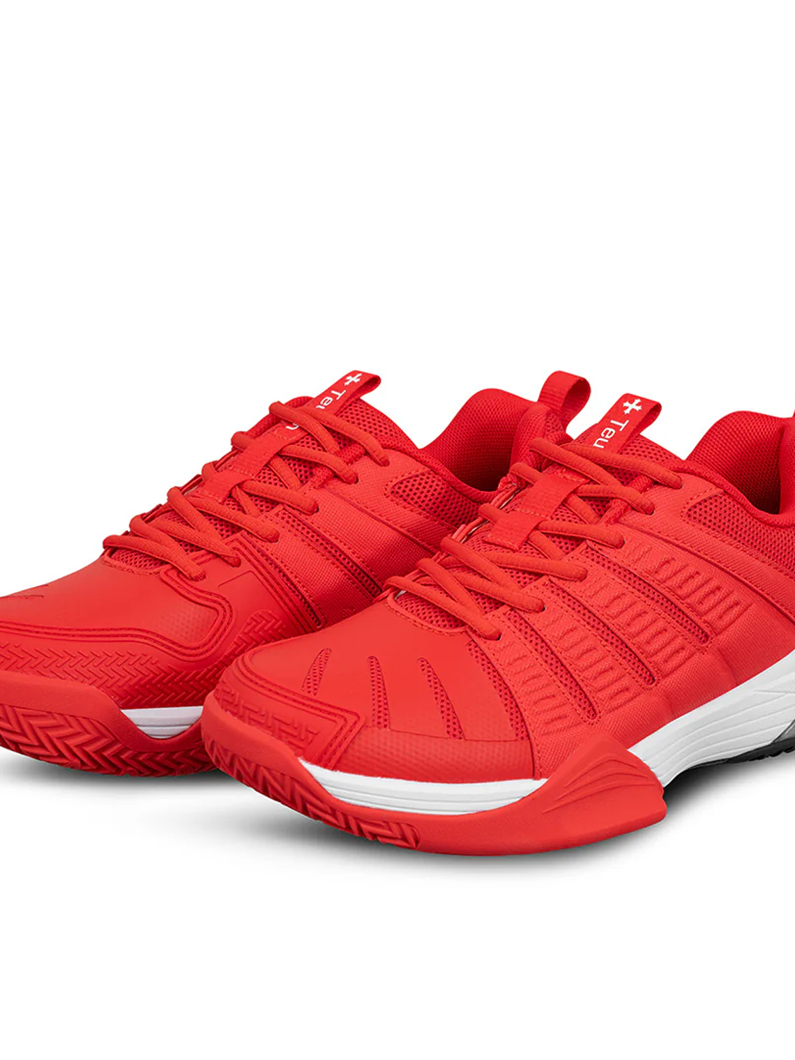 Teuton All Court-AC1 Sneakers - Red, White and Black 3