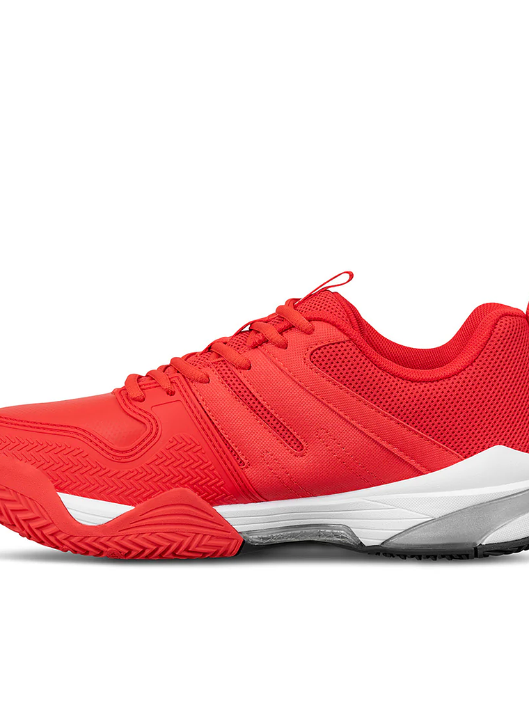 Teuton All Court-AC1 Sneakers - Red, White and Black 2