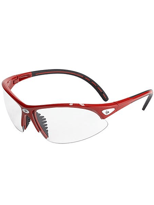 Dunlop Competition Players Goggles (Black,Red)
