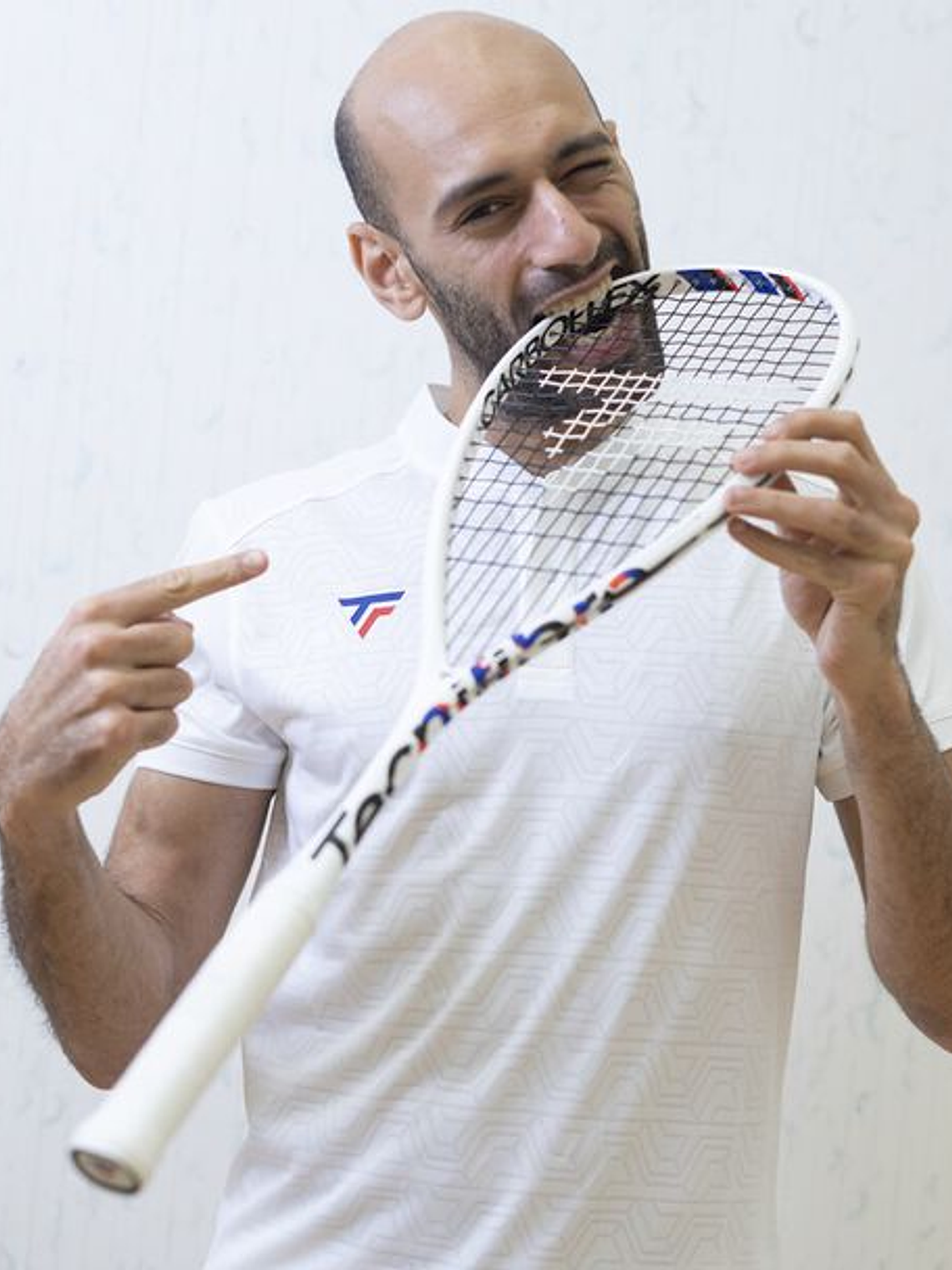 Raquete de squash Tecnifibre CARBOFLEX 125 X-TOP V2 4