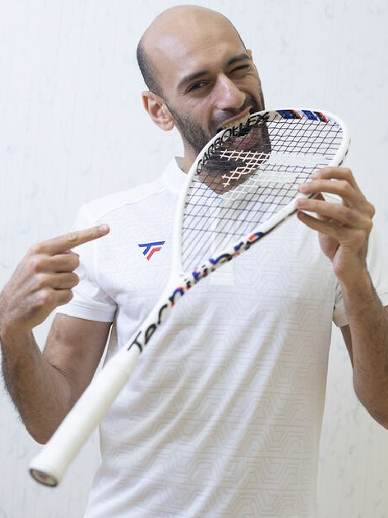 Raquete de squash Tecnifibre CARBOFLEX 125 X-TOP V2 4