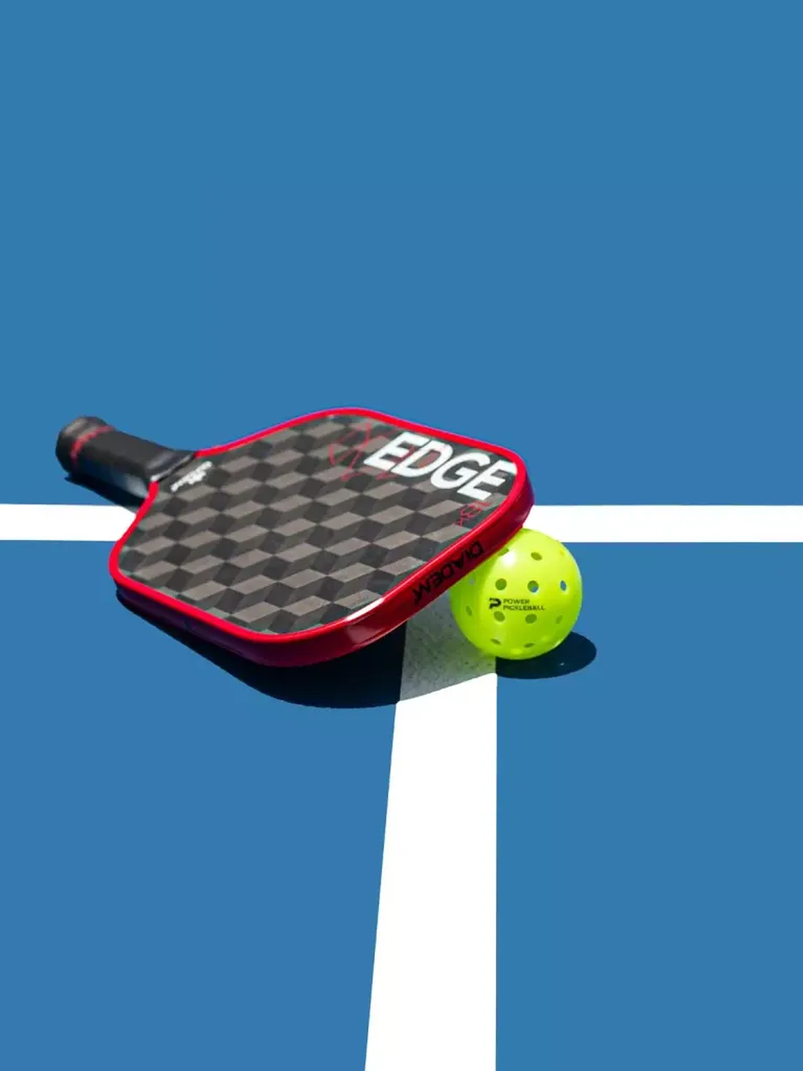 Raquete Pickleball Diadem Edge 18K Power (Vermelho) 5