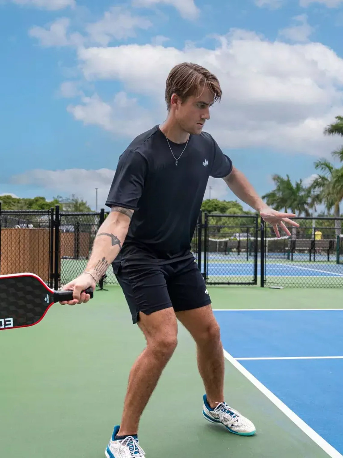 Raquete Pickleball Diadem Edge 18K Power (Vermelho) 8