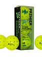 Bola Pickleball Diadem Premier Power Pickleball Outdoor (Amarelo,Pack 3un) - vignette 1