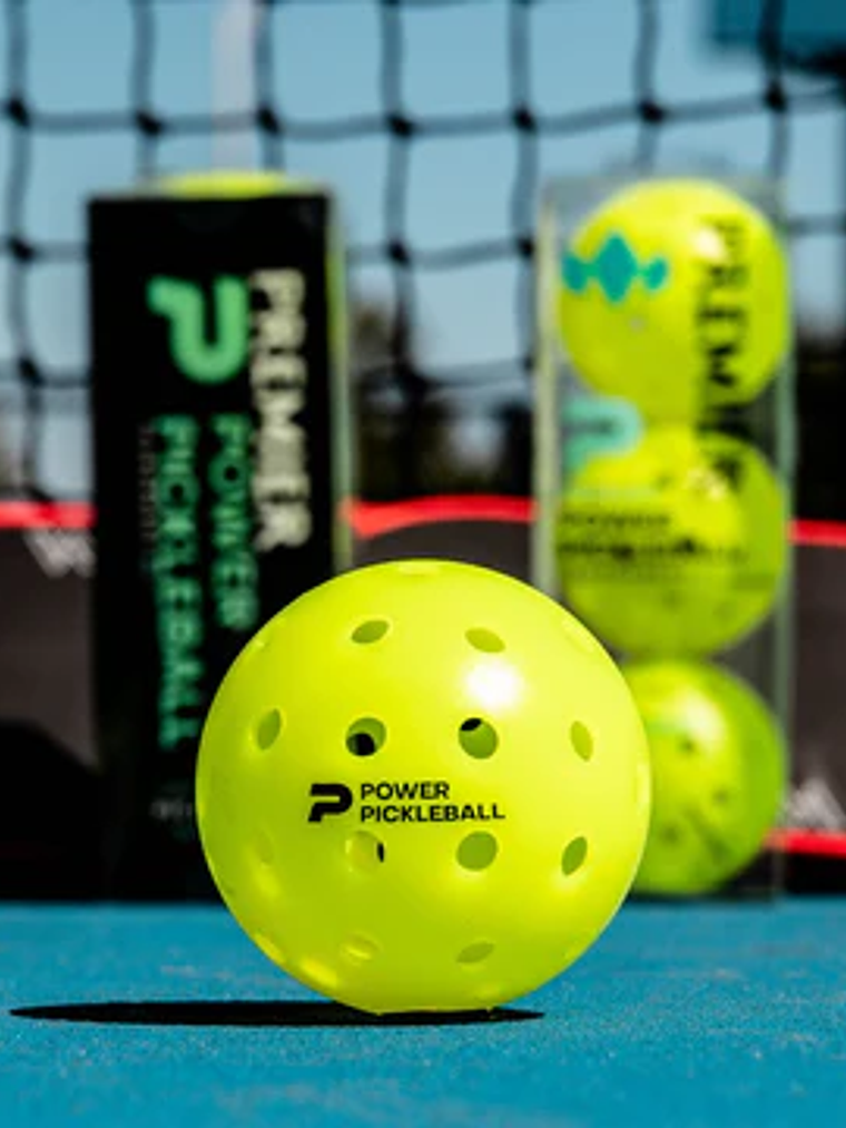 Bola Pickleball Diadem Premier Power Pickleball Outdoor (Amarelo,Pack 3un) 2
