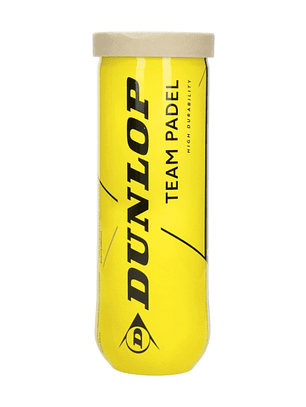 Bola Padel Dunlop Team Padel (Tubo 3un)