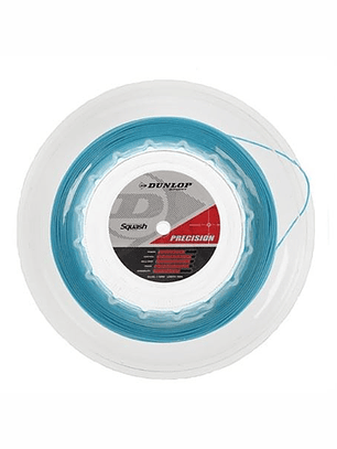 Corda Squash Dunlop Precision Rolo 100m (Azul,1.18mm)