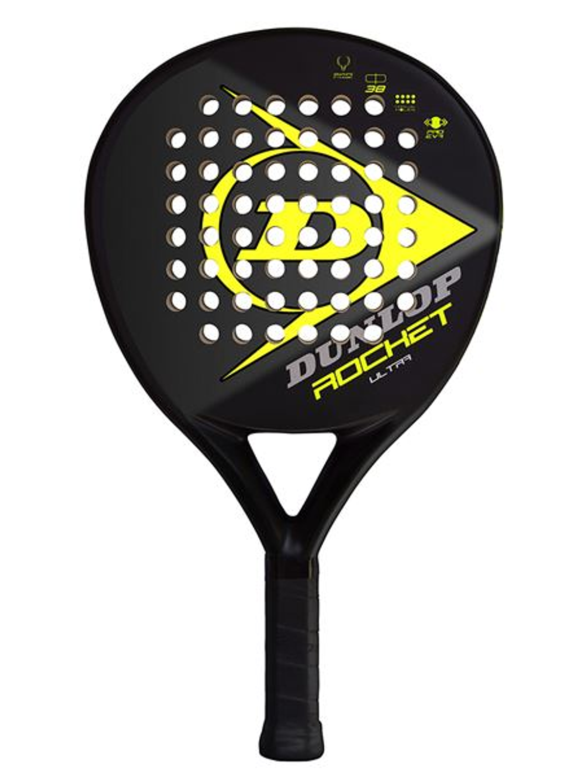 Raquete Padel Dunlop Rocket Ultra (Amarelo)  1