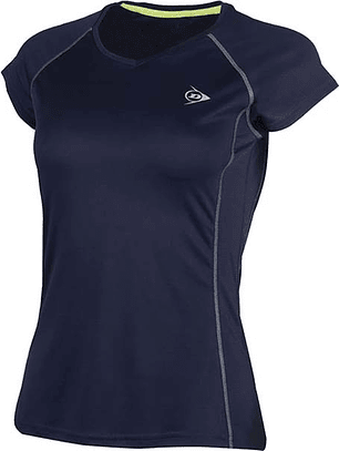 T-Shirt Dunlop Club Line Crew Tee para Senhora