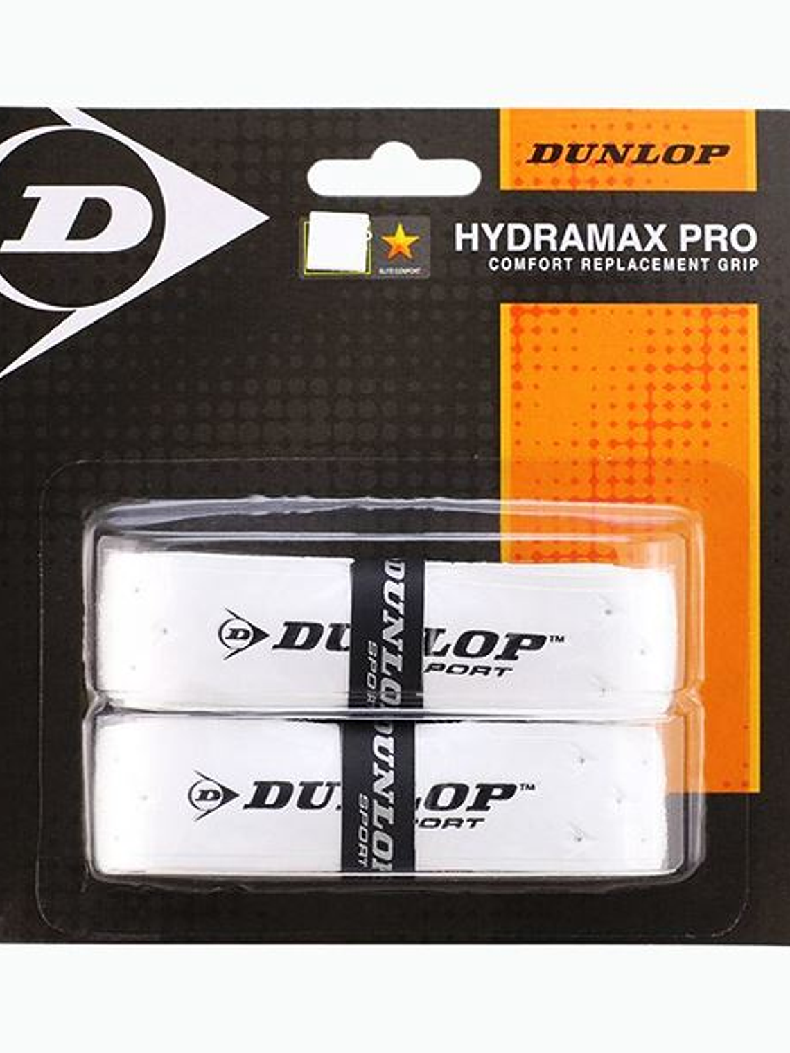 Grip Squash Dunlop Hydramax Pro (Branco,Blister 2un) 1