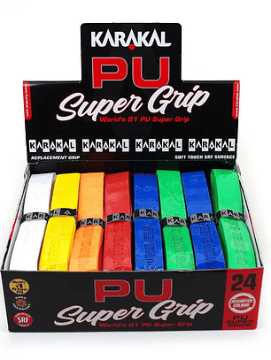 Grip Karakal Pu Super (Sortido,Caixa 24un)