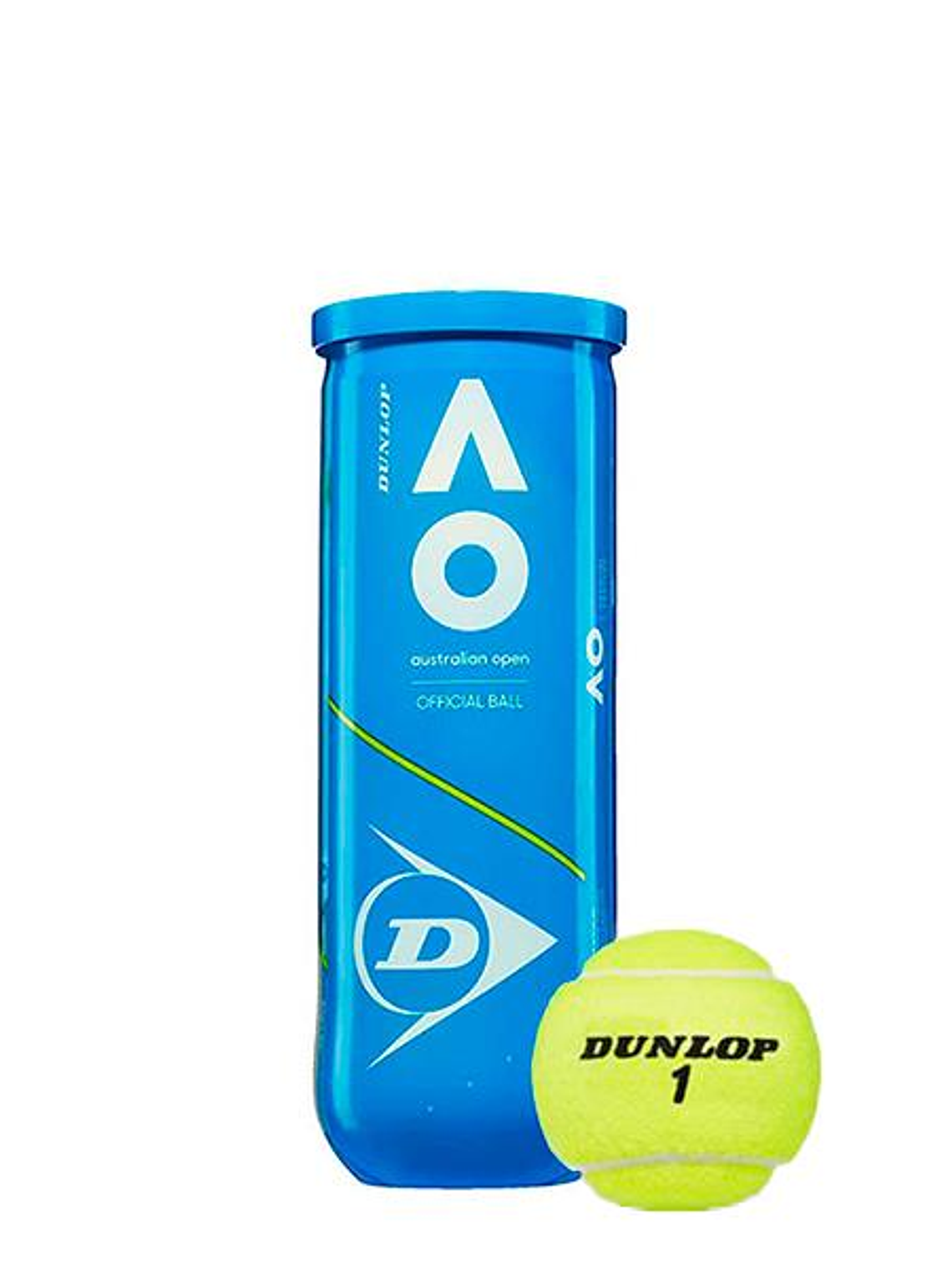 Bola Ténis Dunlop Australian Open (Tubo 3un) 1