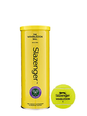 Bola Ténis Slazenger Wimbledon (Lata 3un)