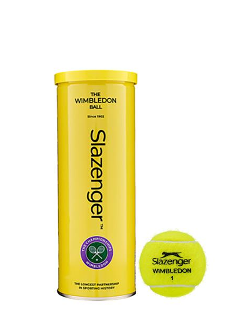 Bola Ténis Slazenger Wimbledon (Lata 3un) 1