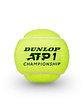Bola Ténis Dunlop ATP Championship Bipack (2 x Tubo 4un) - Thumbnail 2
