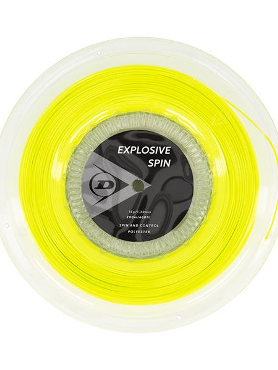 Corda Ténis Dunlop Explosive Spin 16G Rolo 200m (Amarelo,1.30mm) 1