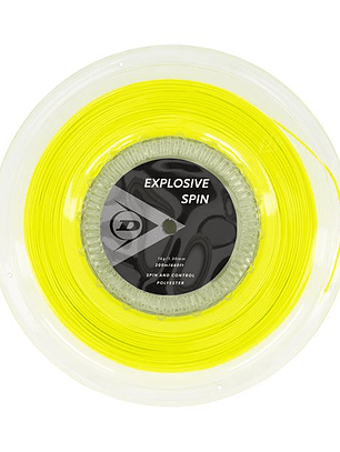Corda Ténis Dunlop Explosive Spin 16G Rolo 200m (Amarelo,1.30mm)