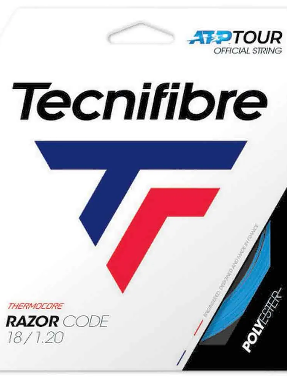 Corda Ténis Tecnifibre RAZOR CODE 1,20 BLUE 1