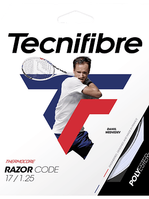 Corda Ténis Tecnifibre RAZOR CODE 1,25 WHITE