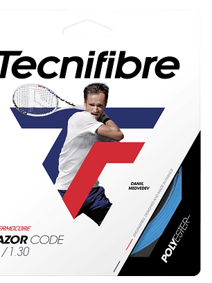 Corda Ténis Tecnifibre RAZOR CODE 1,30 BLUE