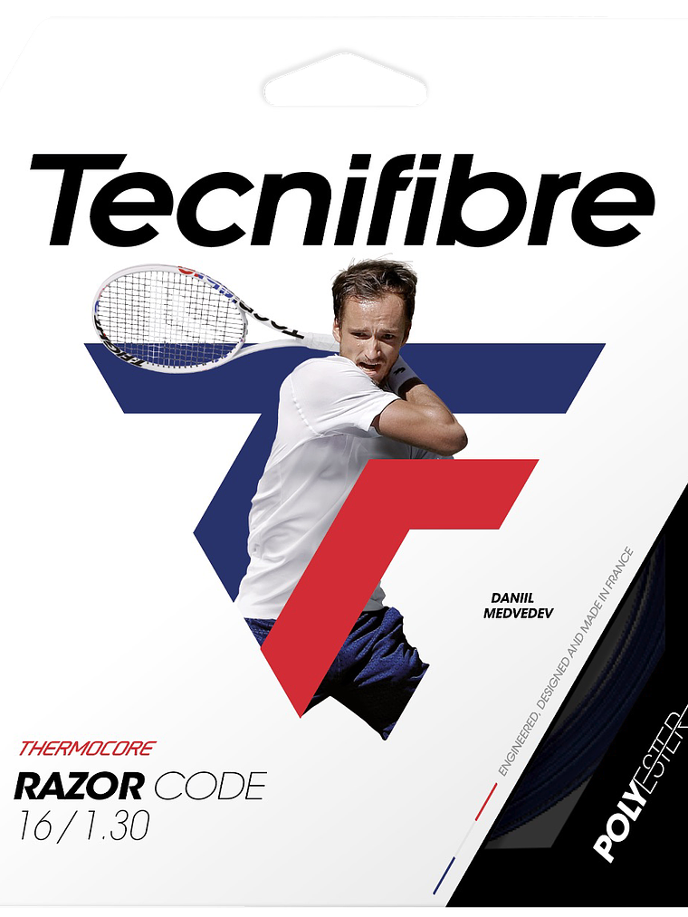 Corda Ténis Tecnifibre RAZOR CODE 1,30 CARBON 1