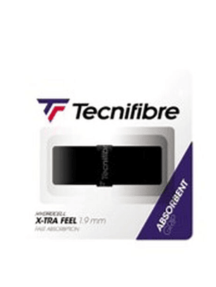 Grip de Ténis Tecnifibre 1 X-TRA FEEL BLACK