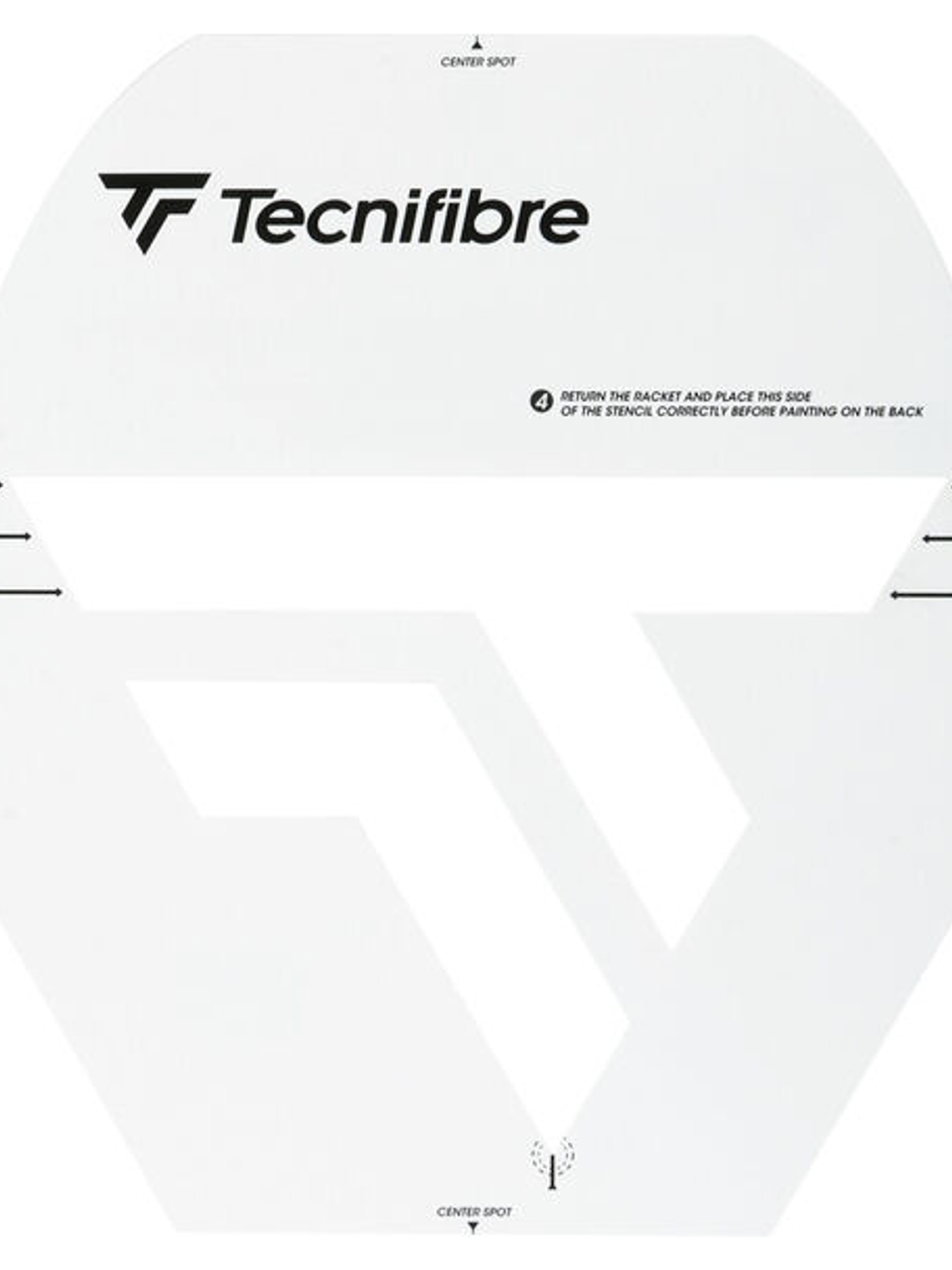 Stencil logo Tecnifibre (Ténis) 1