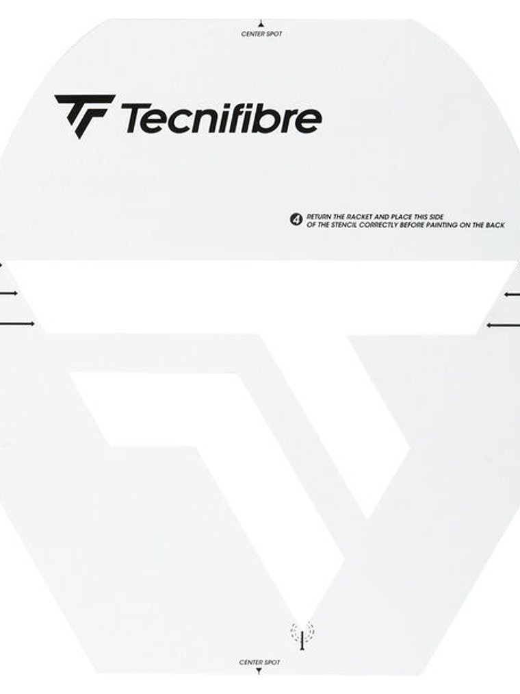 Stencil logo Tecnifibre (Ténis) 1