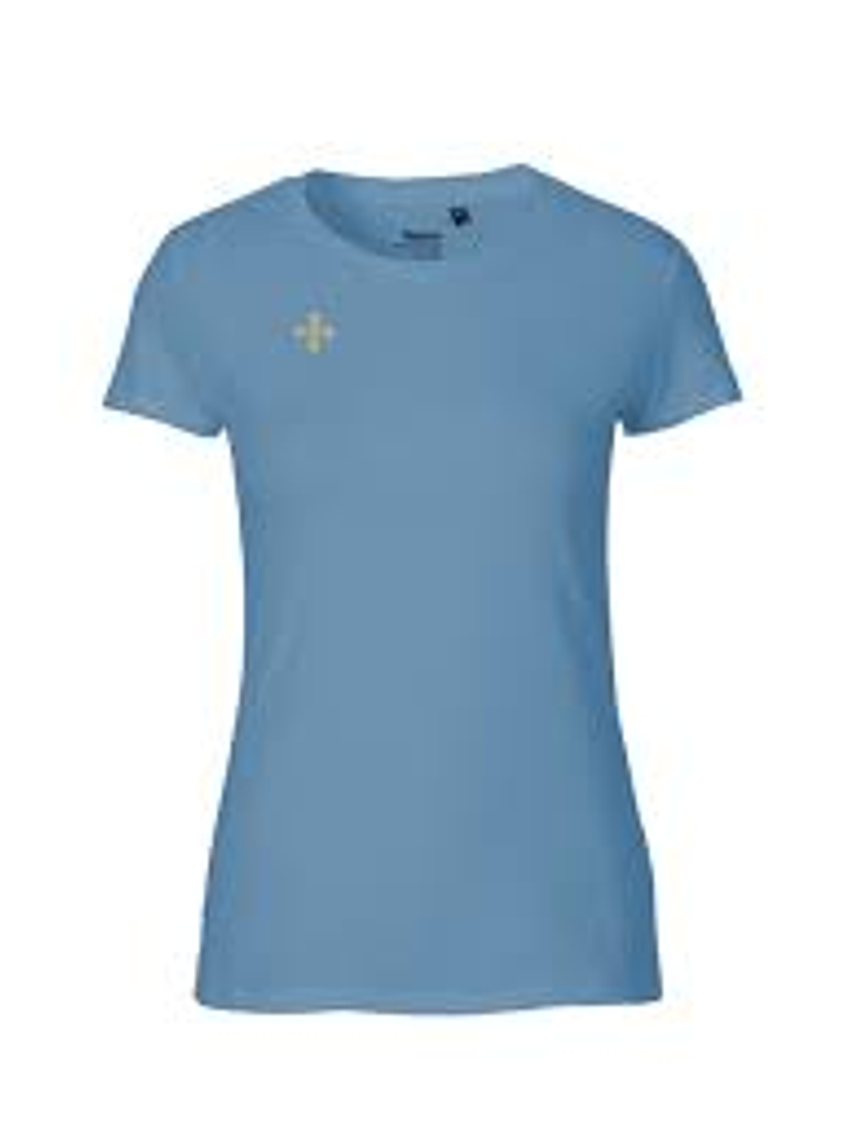 T-shirt de algodão para mulher | Coleção neutra da Teuton sports 1