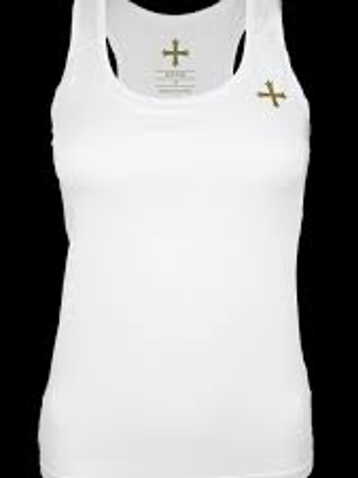 TankTop Teuton | Branco-dourado 1