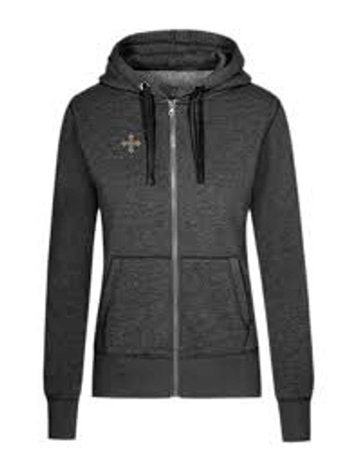 Casaco com capuz com fecho de correr para senhora da Teuton Sports 1