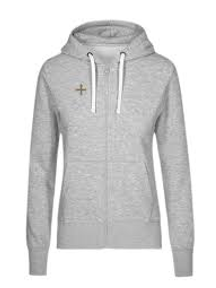 Casaco com capuz com fecho de correr para senhora da Teuton Sports 6