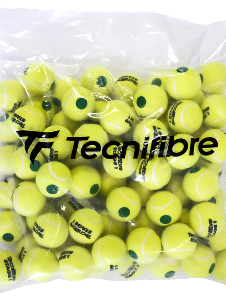 Bola Ténis Tecnifibre CARTON 144 BALLES STAGE 1 1
