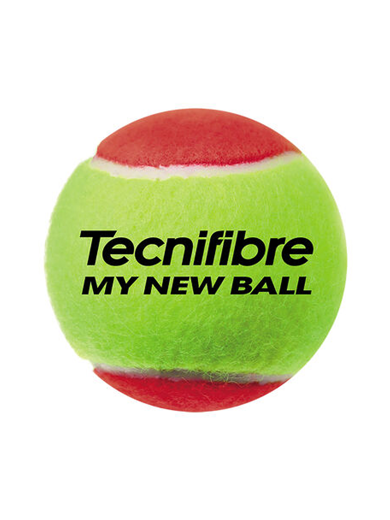 Bola de Ténis Tecnifibre MY NEW BALL : SACHET DE 3 BALLES DE MINI TENNIS 1