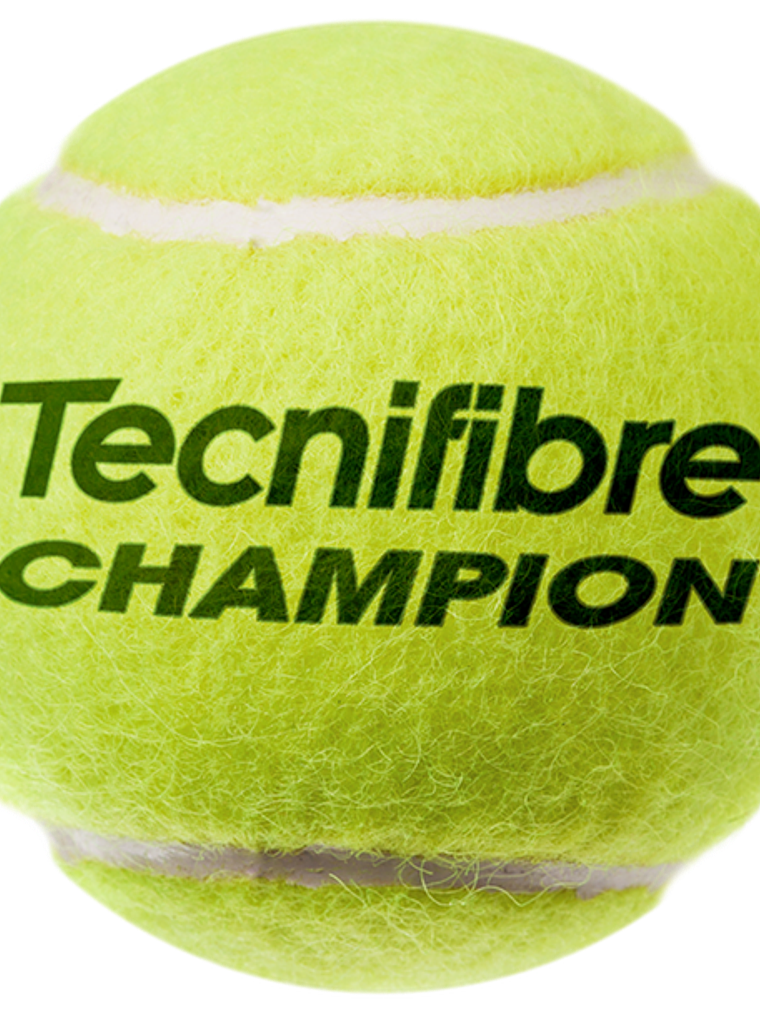 Bola de Ténis Tecnifibre CHAMPION : CARTON DE 36 TUBES DE 3 BALLES DE TENNIS 3