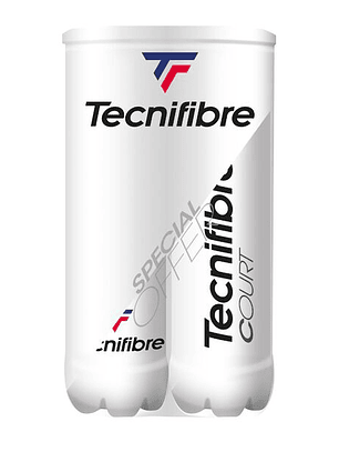 Bola de Ténis Tecnifibre BIPACK COURT