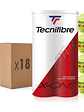 Bola de Ténis Tecnifibre X-ONE : CARTON DE 18 BIPACKS DE TUBES DE 4 BALLES DE TENNIS - Miniatura 1