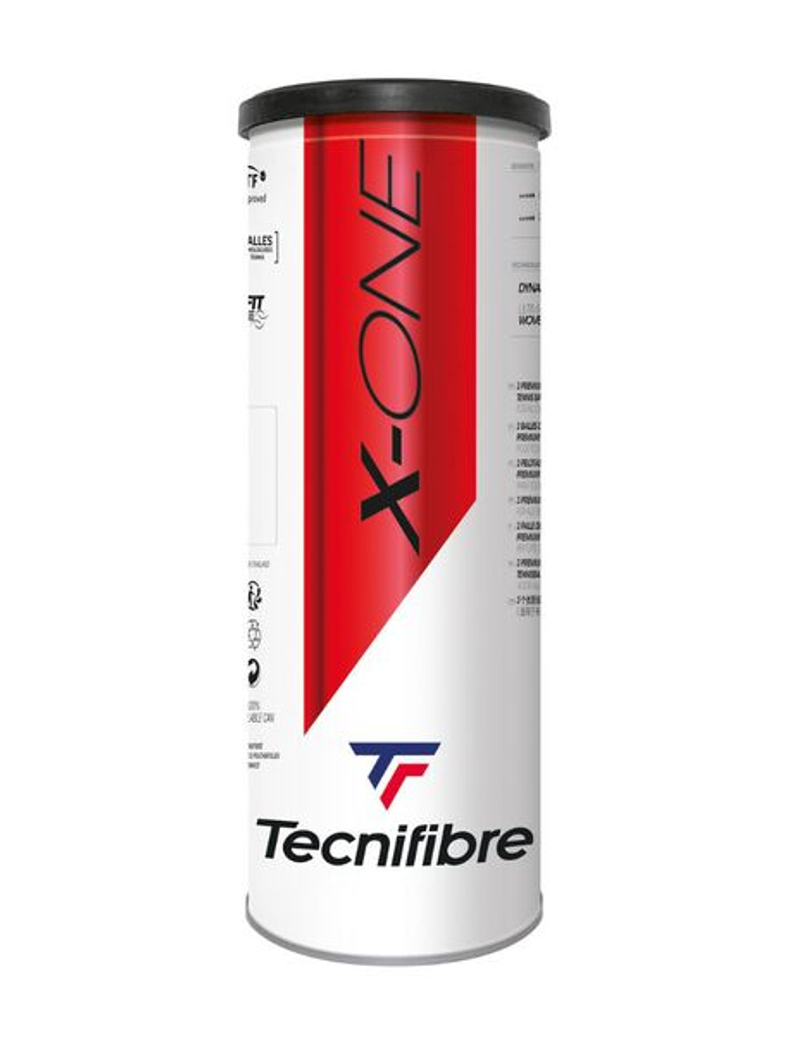 Bola de Ténis Tecnifibre X-ONE : CARTON DE 36 TUBES DE 3 BALLES DE TENNIS 2