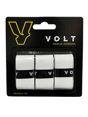 Overgrips Volt Premium Brancas (3 unidades)