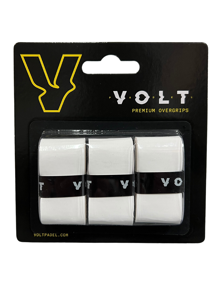 Overgrips Volt Premium Brancas (3 unidades) 1