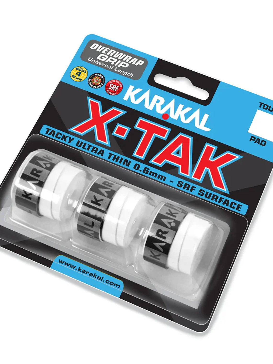 Overgrip Karakal X-TAK Overwrap Grip 3