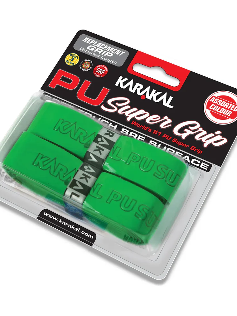 Grip Karakal Karakal PU Super Grip Pack de 2 3