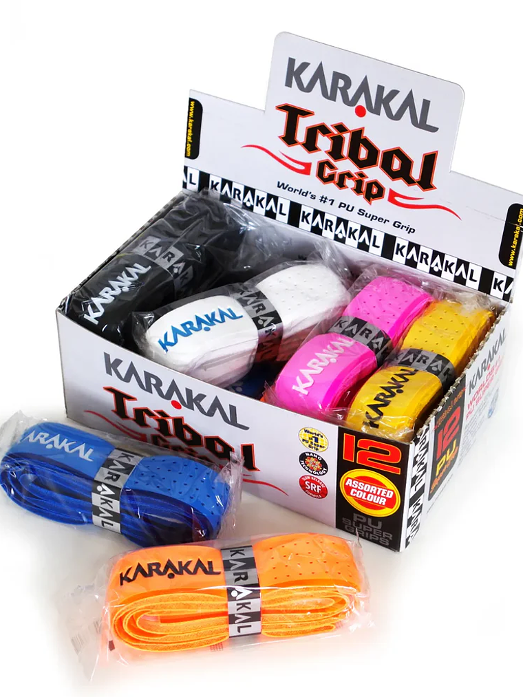 Grip Karakal PU Super Tribal Grip caixa de  12 1
