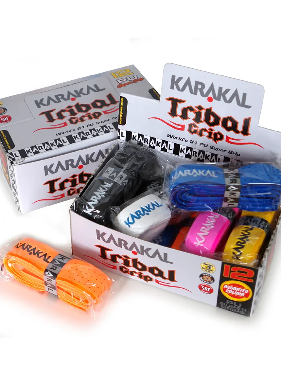 Grip Karakal PU Super Tribal Grip caixa de  12 2