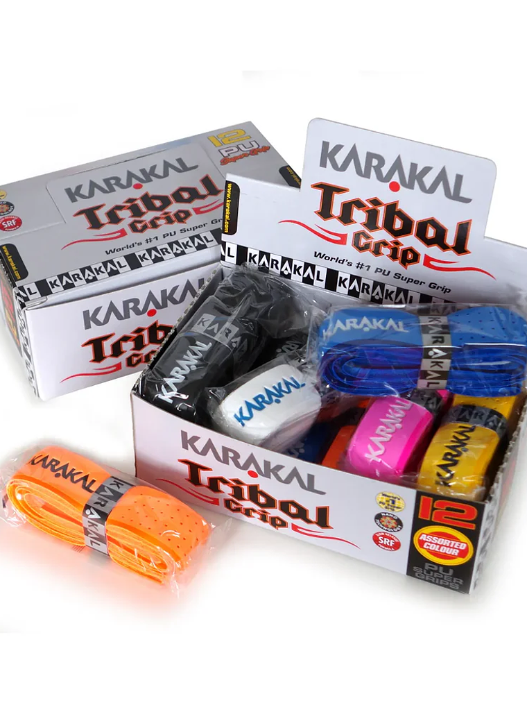 Grip Karakal PU Super Tribal Grip caixa de  12 2