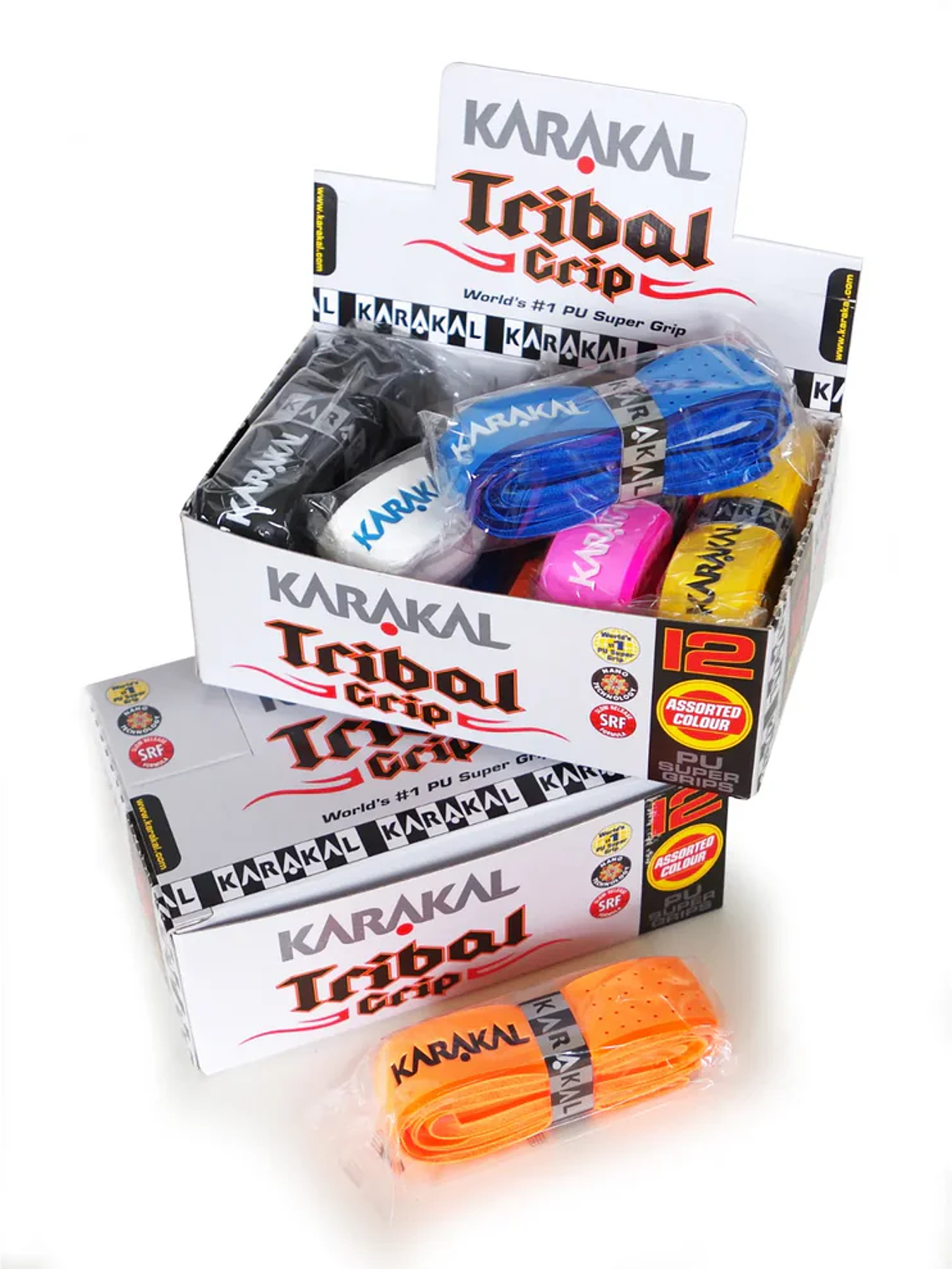 Grip Karakal PU Super Tribal Grip caixa de  12 3